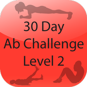 30 Day Abs Challenge Level 2 icon