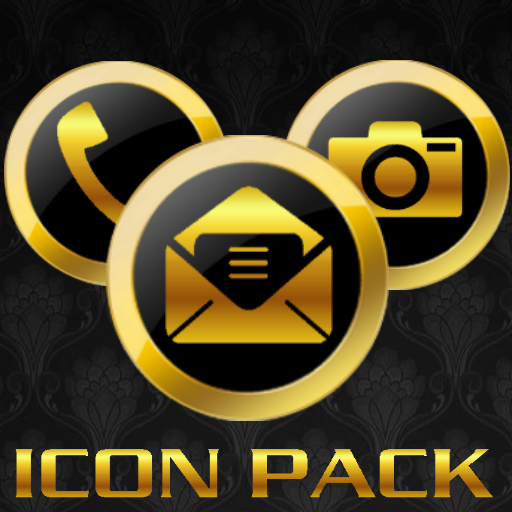 ICON PACK GOLD LUXURY THEME icon