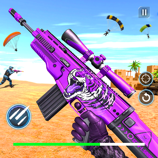 Real Commando Shooter : Sniper Adventure 2021 icon