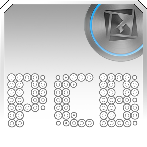 PCB White ⁞ TSF Shell 3 Theme أيقونة