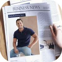 News Paper Photo Frames