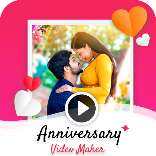 Anniversary Video Maker with Song &amp; Music icon