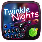 Twinkle Night GOKeyboard Theme on 9Apps