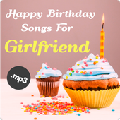 Happy birthday song for girlfriend icon