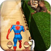 Subway Spider-Run Adventure Jungle icon