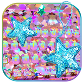 Glitter Sequin Keyboard Theme icon