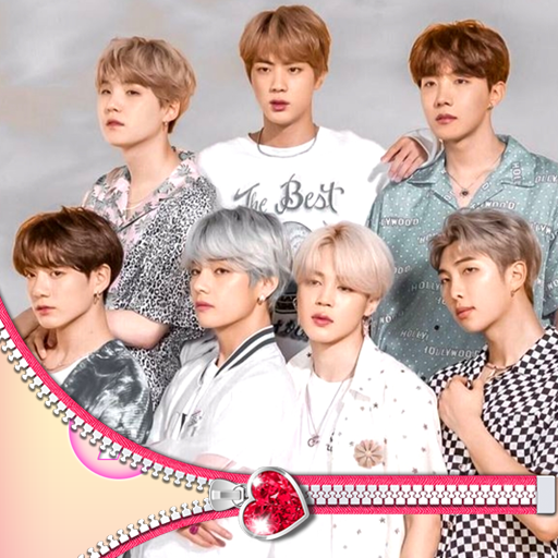 BTS Zipper Lock Screen icon