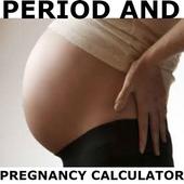 PERIOD AND PREGNANCY CALCULATOR icon