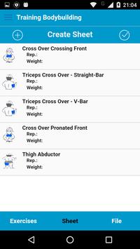 Treino Musculação Personal screenshot 4