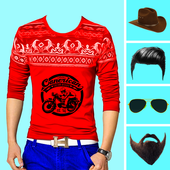Men Designed T-Shirt Photo Suit Editor icon