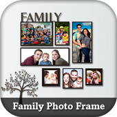 Family Tree Photo Collage أيقونة