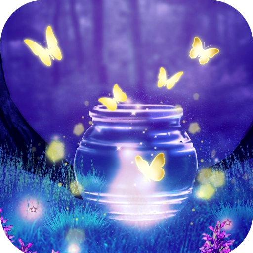 Neon Butterfly Wallpaper icon