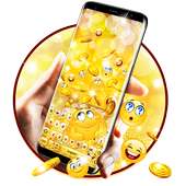 3D Gravity Emoji Keyboard Theme on 9Apps