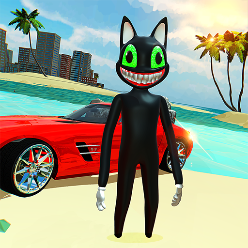 Scary Cartoon Cat Horror Game : Gangster Cat Mod 2 icon