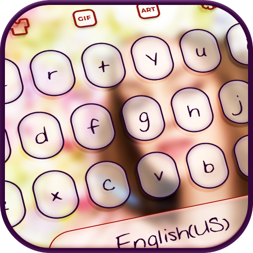 Flower Girl Photo Keyboard icon