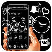 Sketch emoji theme on 9Apps