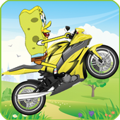 Sponge-bob Bike Moto Drive icon