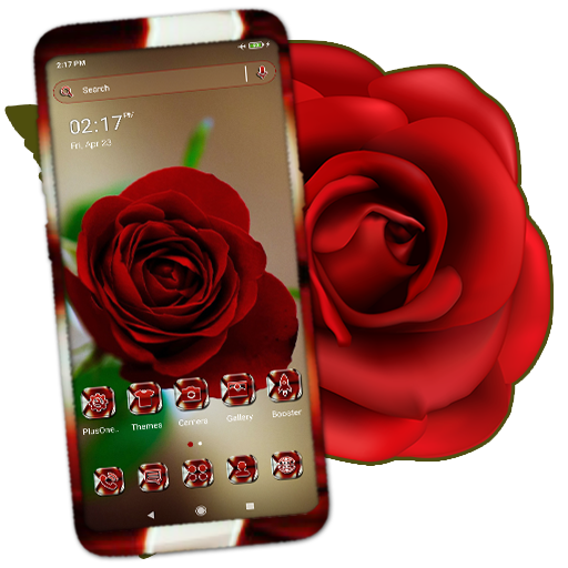 Red Rose Launcher Theme icon