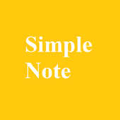 simple note notepad icon