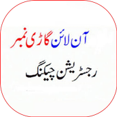 Pak Vehicle Verification Car Registration Check icon