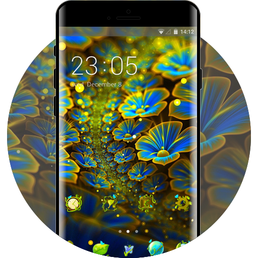 3D Beautiful flower theme for Galaxy M30 icon