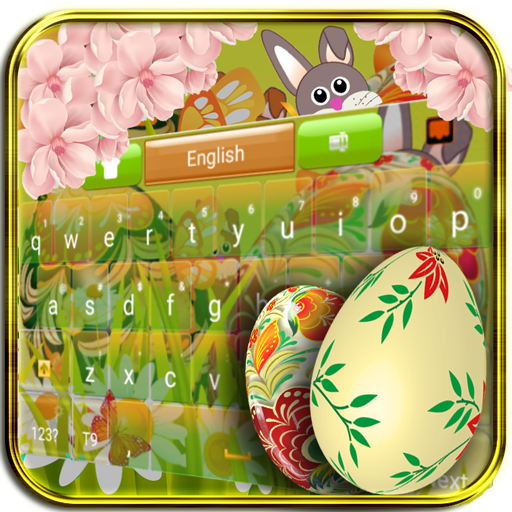 Easter theme - The keyboard of spring 🌼 icon