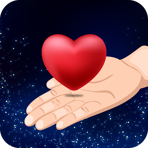 Palm reading love line - discover your future icon