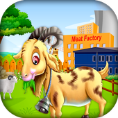 Real Meat Factory: Cooking Food Shop Game icon