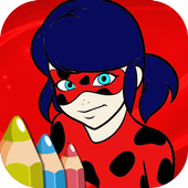 Ladybug Coloring Game icon