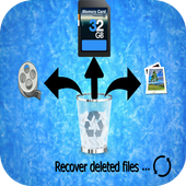 restore deleted files prank icon