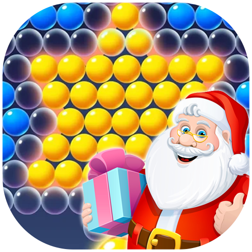 Bubble Santa icon
