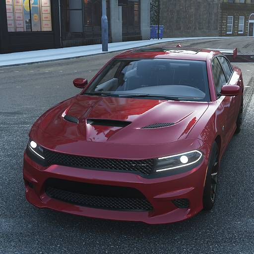 Muscle Car Dodge Charger Sim icon