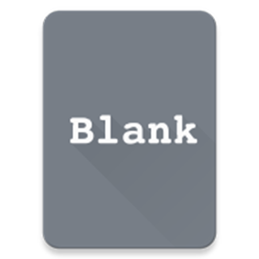 Blank Launcher Screen Widget icon