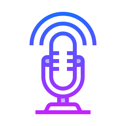 Speech to text (English) icon