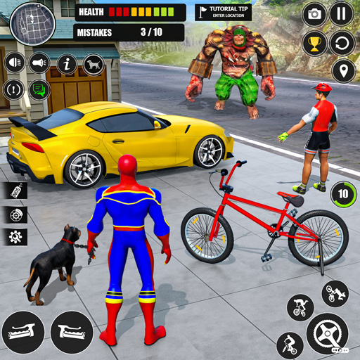 Crazy BMX Cycle Racing Game 3d icon