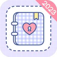 Diary with Lock: Daily Journal