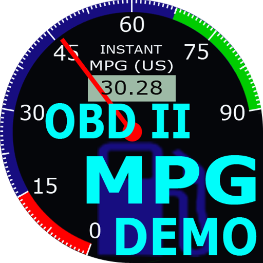 OBDII Car MPG Demo (Gasoline) icon