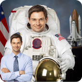 Space Suit Photo Editor icon