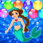 mermaid bubble shooter ocean