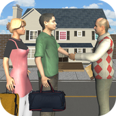 Virtual Happy Family: House Search icon