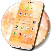 Glitter Gold Launcher icon