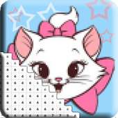 Cute Cat Coloring By Number: Pixel Art