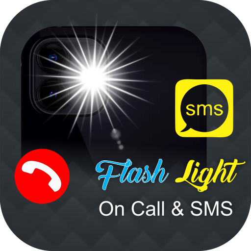 Flashlight on Call and SMS: Flash Alert 2021 icon