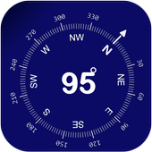 Live Map Digital Compass Direction &amp; North Finder icon