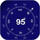 Live Map Digital Compass Direction & North Finder