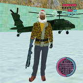 Santa Crime rope Hero Vegas Crime Simulator icon