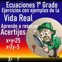 Resolver Ecuaciones con ejemplos de la vida real on 9Apps