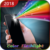 Color Flash Light Call &amp; SMS: Torch LED Flash icon