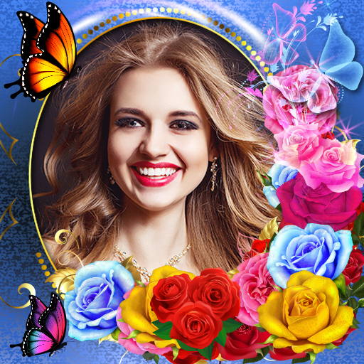 Rose Flower Photo Frames icon