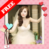 Best Wedding Dress Photo Montage icon